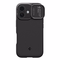 Spigen Optik Armor Magnetinis dėklas telefonui iPhone 17 - juodas
