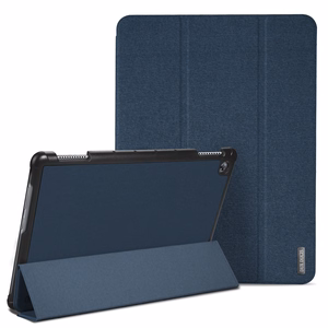 Dėklas Dux Ducis Domo Apple iPad Air 4/5/6/7 2020/2022/2024/2025 10.9/11 tamsiai mėlynas
