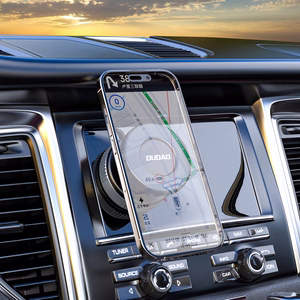 Dudao F24PRO MagSafe Compatible Car Holder with Suction Cup Windshield or Dashboard - Juodas