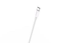 JELLICO laidas B1 USB-C - USB-C PD 60W 1M Baltas