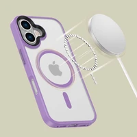 Tech-Protect MagMat magnetinis dėklas iPhone 16 - violetinė