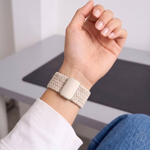 TECH-PROTECT NYLONMAG APPLE WATCH 6 / 7 / 8 / 9 / 10 / SE (40 / 41 / 42 MM) NATURAL TITANIUM