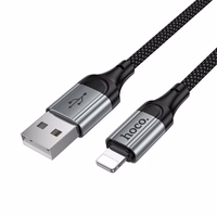 Kabelis USB-C į Lightning Hoco PD 27W 1,5 m X121 juodas