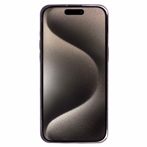 Bling Magnetinis dėklas telefonui Iphone 16 Pro violetinis