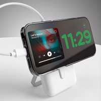 Puro 10000mAh MagSafe belaidė išorinė baterija su aliuminio stovu - balta