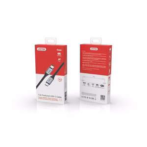 UNITEK C14082ABK USB laidas USB 3.2 Gen 2 (3.1 Gen 2) 1 m USB C Juodas