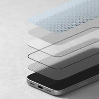 "Ringke Easy Slide" apsauginis atspindintis grūdintas stiklas "iPhone 17 Pro