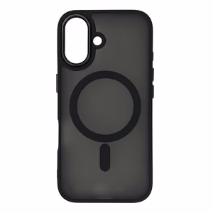Magnetinė kolekcija Magnetinis iPhone 16 Plus dėklas - juodas