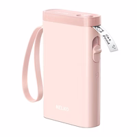 Nelko P21 terminis etikečių spausdintuvas (rožinis)