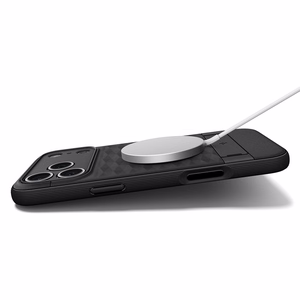 Spigen Parallax "S" Magnetinis dėklas telefonui iPhone 17Pro - matinė juoda