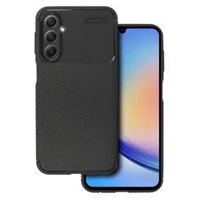 Tel Protect Carbon Elite dėklas telefonui Samsung Galaxy M34 juodas