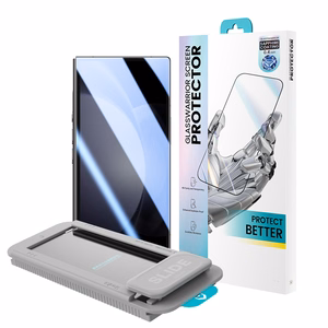 "Benks" grūdintas stiklas "Warrior HD", skirtas "Samsung Galaxy Z Fold 6", juodos spalvos