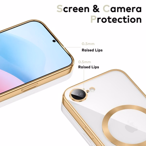 Tech-Protect MagFlex MagSafe iPhone 16e dėklas - auksinė