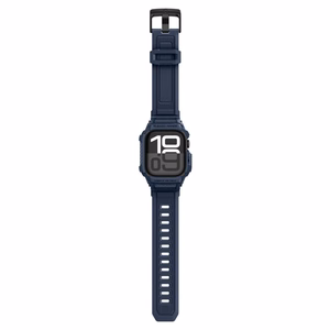 SPIGEN RUGGED ARMOR “PRO” V2 APPLE WATCH 10 / 11 (42 MM) tamsiai mėlynas