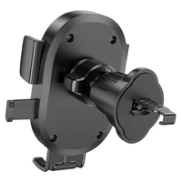 Automobilinis telefono laikiklis Hoco H18 (air vent) juodas