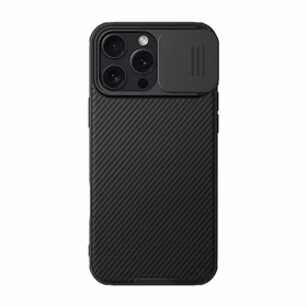 Nillkin CamShield Pro iPhone 16 Pro dėklas (juodas)