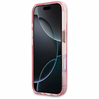 Karl Lagerfeld IML Choupettes Karl Script Logo MagSafe iPhone 17 Dėklas - rožinis