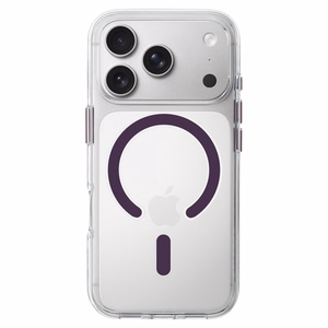 Liavec Pure dėklas su kameros valdymo mygtuku, skirtas iPhone 18 Pro/17 Pro, violetinis