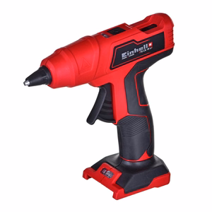 Einhell TE-CG 18 Li-Solo – akumuliatorinis karštų klijų pistoletas, juodas / raudonas