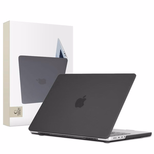 Tech-Protect SmartShell dėklas MacBook Pro 16" M1 / M2 / M3 2021-2023 - matinė juoda