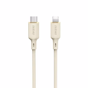 Dudao L7SCL кабель USB-C - Lightning 30W 2м - бежевый