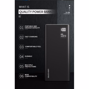 Power Bank WK Design "WP-121" Black 20000mAh