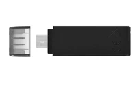Kingston atmintukas 64GB USB-C DT70 juodas