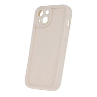 Rim TPU dėklas for iPhone 12 Pro 6,1" smėlinis