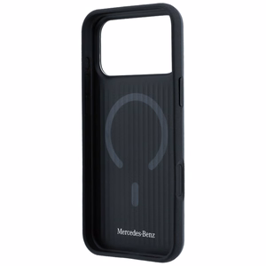 Mercedes 3D MagSafe odinis dėklas, skirtas iPhone 18 Pro Max / 17 Pro Max, antracito spalvos