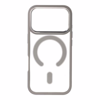 COLOR EDGE MAG COVER magnetinis dėklas telefonui, suderinamas su MagSafe, skirtas IPHONE 17 Pro, titano pilkas