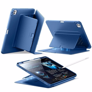ESR Flip Hybrid deklas iPad Pro 11 5 / 6 / 2024-2025 - Tamsiai melynas
