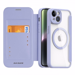 Dėklas Dux Ducis Skin X Pro skirtas iPhone 14 violetinis