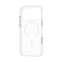 Benks magnetinis Crystal dėklas Iphone 17 Pro telefonui skaidrus (su kameros valdymo mygtuku)