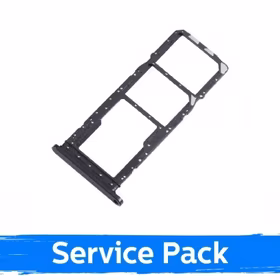 SIM laikiklis suderinamas su Samsung A057 A05s SIM laikiklis / juodas / (Service Pack)