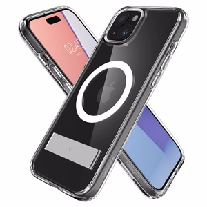 Spigen Ultra Hybrid S Magnetinis, skaidrus - iPhone 15 Plus
