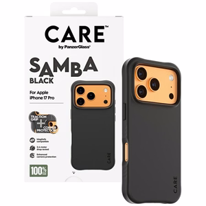 CARE by PanzerGlass Stilingas Samba Magnetinis dėklas telefonui iPhone 17 Pro - juodas