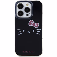 Hello Kitty IML Kitty Face Dėklas telefonui (m) iPhone 15 Pro Max - juodas (m)