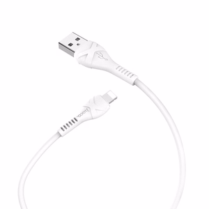 Кабель USB A to Lightning Hoco 1 м X37 белый