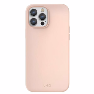 Uniq Lino dėklas telefonui iPhone 13 Pro / iPhone 13 - rožinė