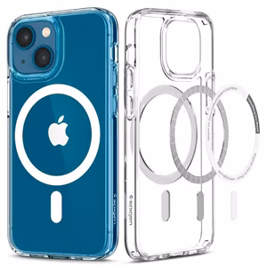 Spigen Ultra Hybrid Mag dėklas su MagSafe iPhone 13 - baltas
