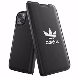Adidas OR Booklet Case BASIC iPhone 14 6.1" чёрный/чёрный белый 50181