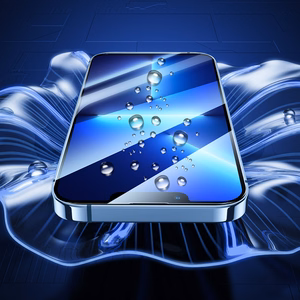 Borofone grūdintas apsauginis stiklas BF6 Diamond Armor viso ekrano HD Iphone 15 Plus/16 Plus telefonui - 10 vienetų rinkinys