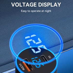 Įkroviklis automobilinis Wozinsky (WDCCAC) (1xUSB 1xUSB-C 3A) 36W juodas