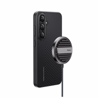 Benks Montage Magnetinis Armor Pro Kevlar Dėklas Metalinis Rėmas 600D+1500D (MA41) Samsung Galaxy S24 Plus juodas