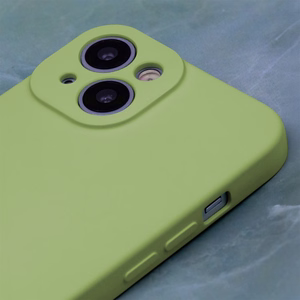 Silikoninis dėklas, skirtas "Samsung Galaxy S23 FE", mėtų spalvos