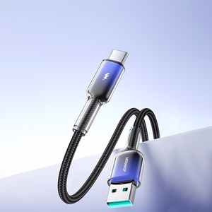 Joyroom USB-A - USB-C kabelis S-A42 3A 1.2m juodas