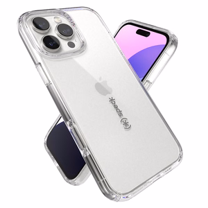 Speck GemShell dėklas, skirtas iPhone 16 Pro Max, „Clear“