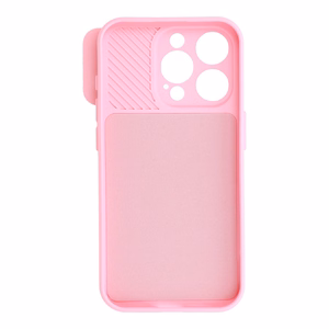 Camshield Soft dėklas telefonui Iphone 15 Pro Max šviesiai rožinė