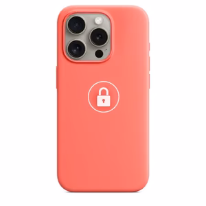 Phone Case "Silicone Case v2" for iPhone 15 Pro Max / Guava / in package