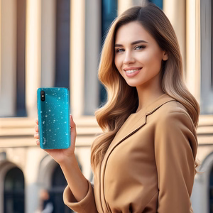 Dėklas telefonui - sidabrinis Xiaomi Redmi 9A